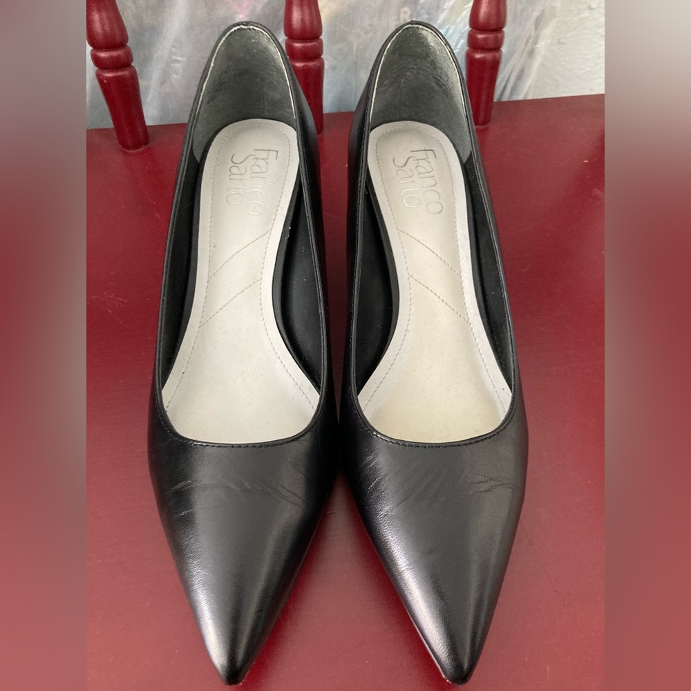 Franco Sarto black heels